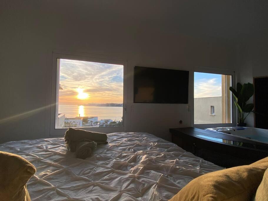 Sunset Apartment Six-Fours-les-Plages Luaran gambar