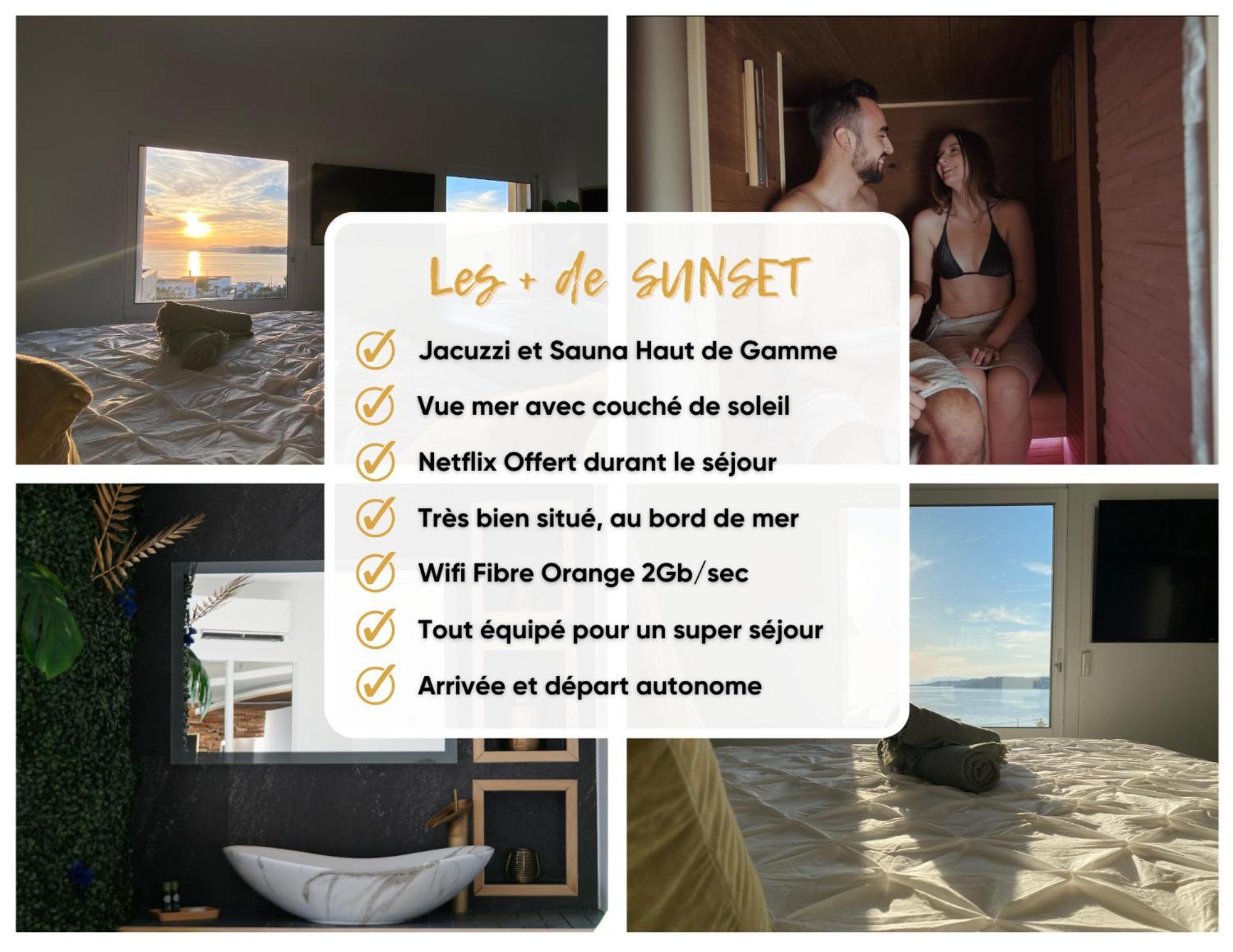 Sunset Apartment Six-Fours-les-Plages Luaran gambar