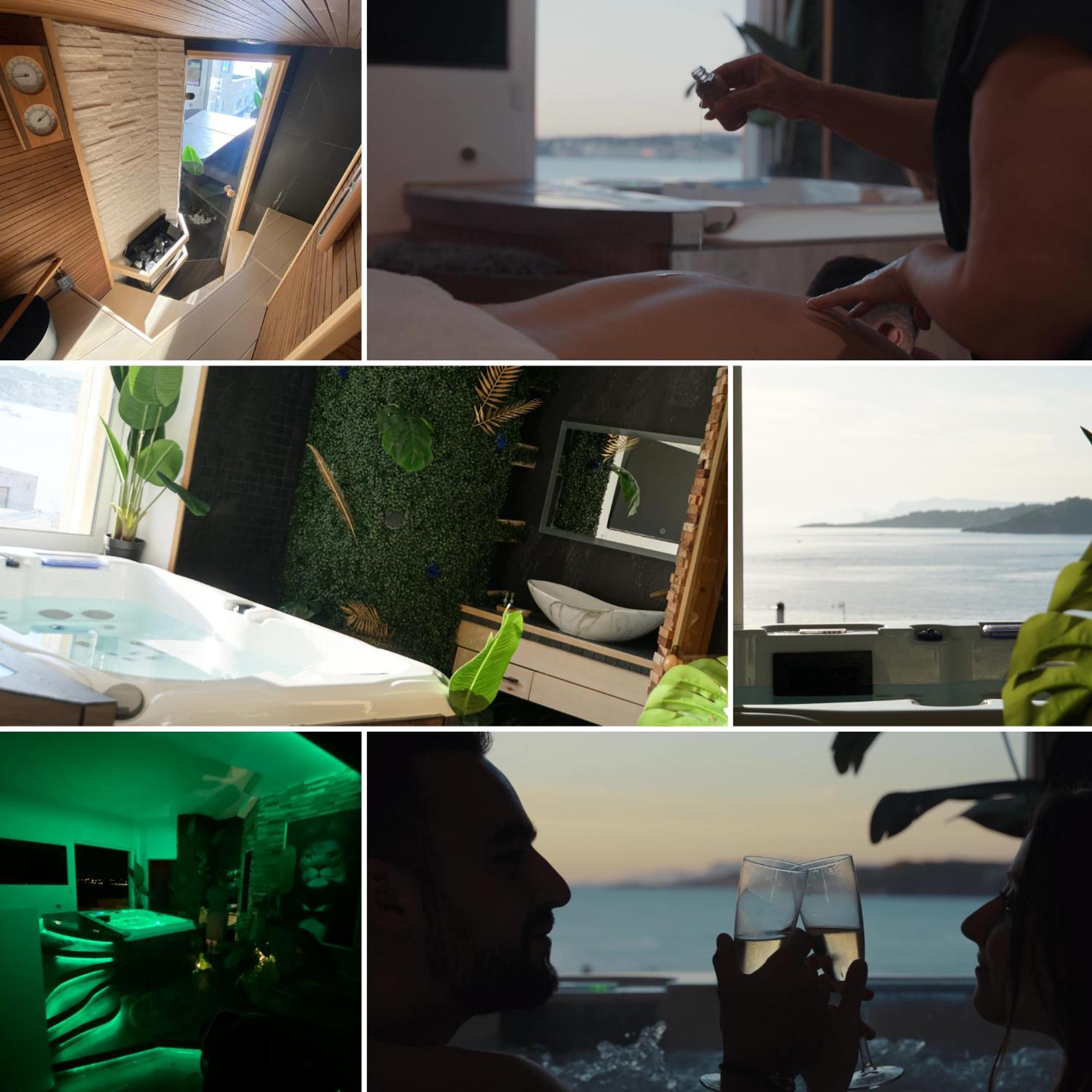 Sunset Apartment Six-Fours-les-Plages Luaran gambar